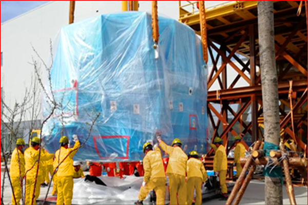 蒸鍍機搬入服務2 蒸鍍機搬入服務2