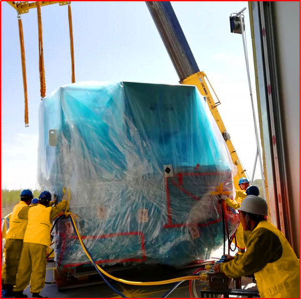 蒸鍍機搬入服務4 蒸鍍機搬入服務4